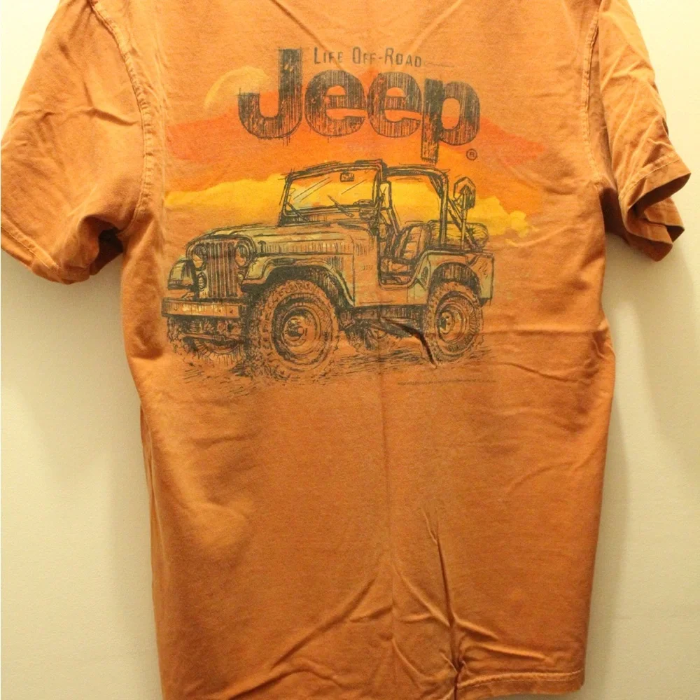 Comfort Colors Rust T-Shirt - Picture 4 of 4